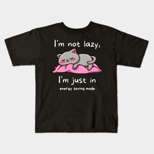 Lazy Cat Kids T-Shirt